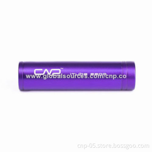 Power Tube for iPhone, 2,200mAh Capacity, Sized 86 x 22mm